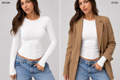 Crop Top Manches Longues